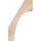 Ekena Millwork 5 1/2"W x 12"D x 20"H Westlake Smooth Knee Brace, Douglas Fir BRC06X12X20WTL00SDF - alternate 4